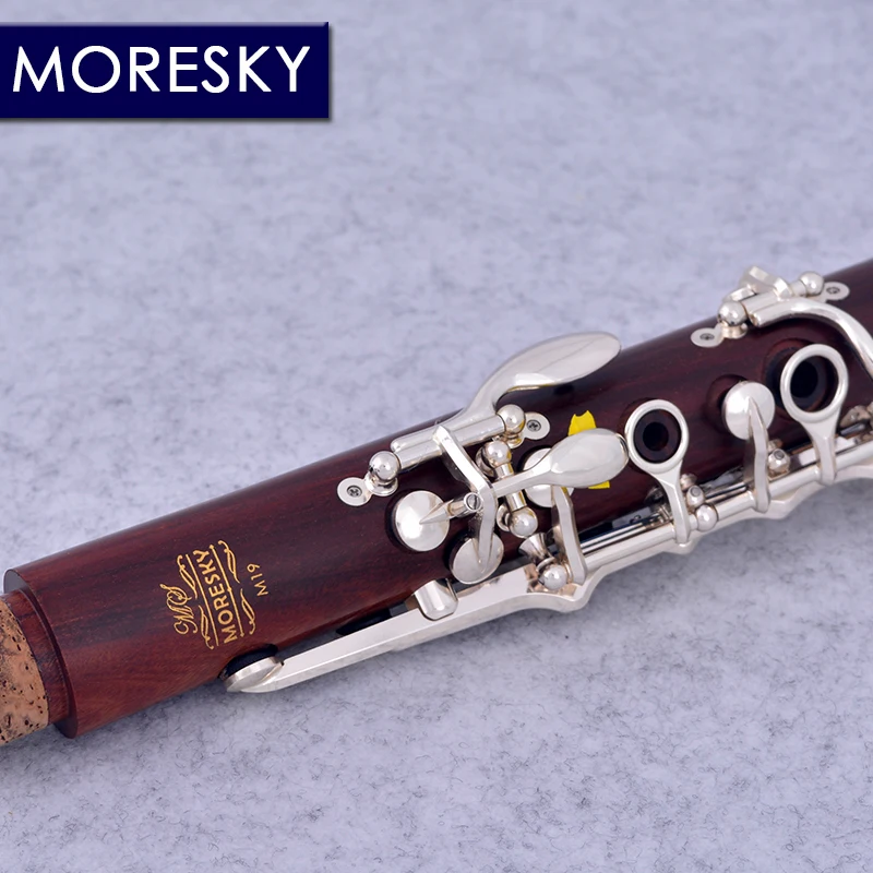 Clarinet woodwind instrument,clarinet and saxophone accessories Wood Clarinet 17 Keys