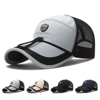 Outdoor Mesh Baseball Cap Men Women Golf Fishing Hats Quick Dry Snapback Dad Cap Hip Hop Hats Sport Summer Sun Hats Baseball Hat 1