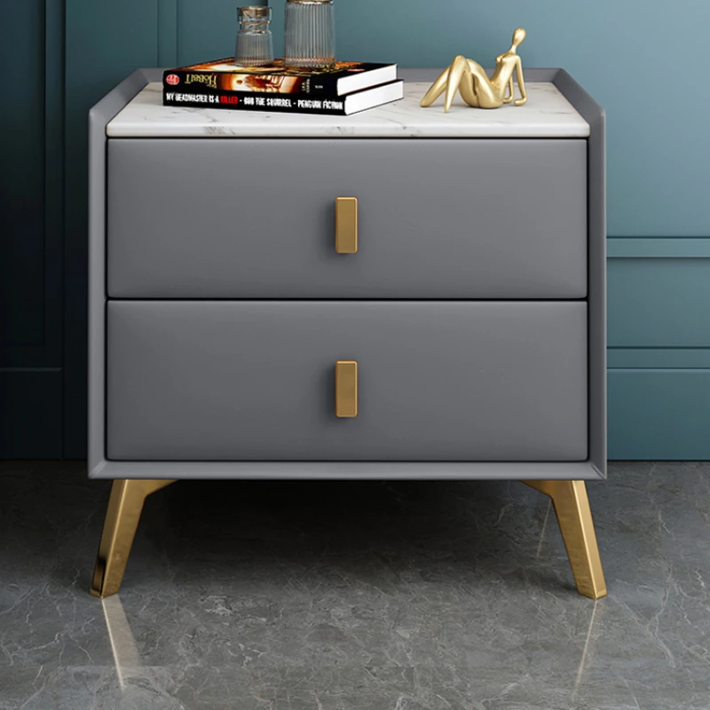 

Nordic Modern Nightstands Drawers Trendy Storage Luxury Nightstands Living Room Bedside Mesa Cabeceira Bedroom Furniture SR50NS