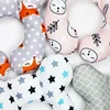 Cartoon Baby Pillow Children's U-shaped Travel Pillow Cotton Soft Baby Travel Car Children's Multi-functional Stroller Pillow 4