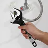 Adjustable Spanner Universal Key Nut Wrench Opening Wrench Home Hand Tools Multi Tool 6inch 8inch 2