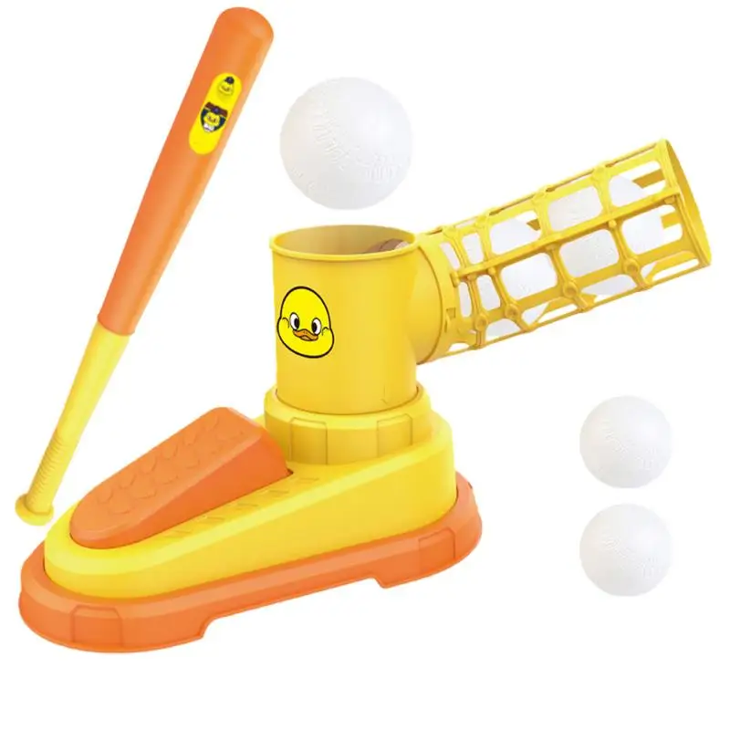 

Бейсбольная тренировочная машина, автоматическая бейсбольная машина для детей с удобным захватом, тренировочный инструмент для бейсбола