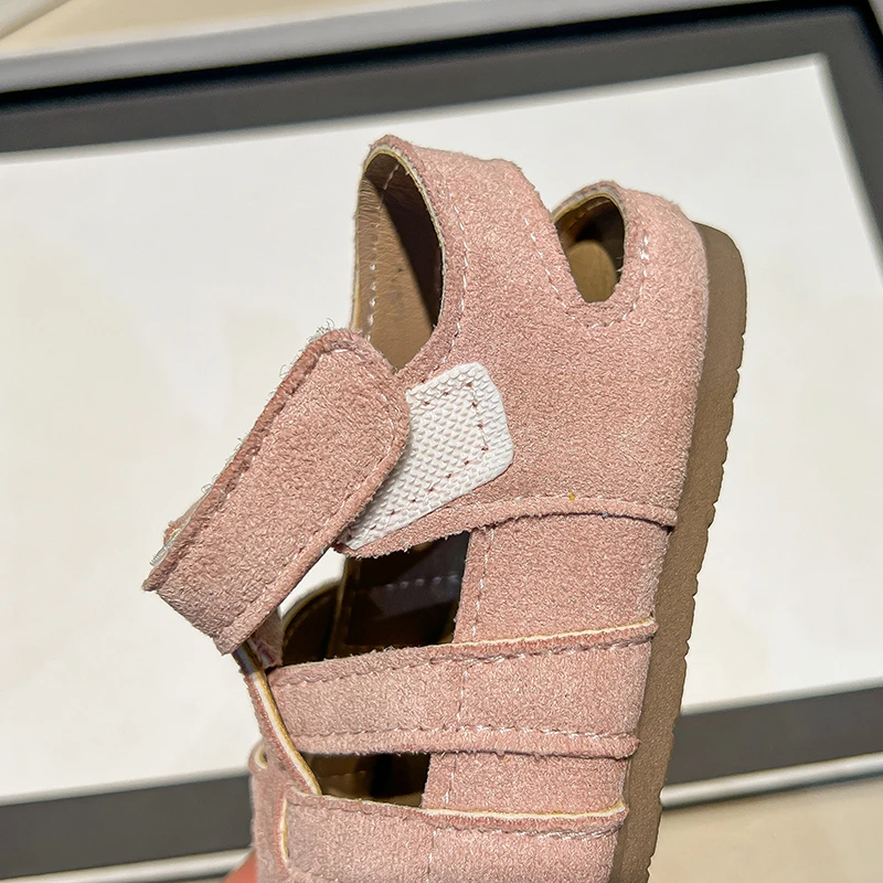 Girls Summer Sandals Non Slip Rome Style Toddler Beach Shoes