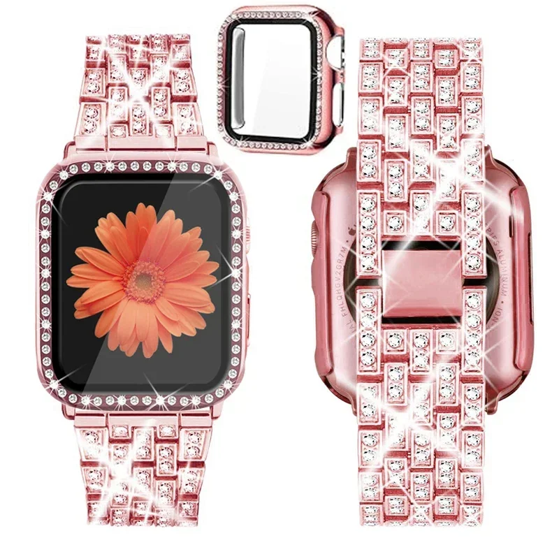 Elegant Diamond Band and Protective Cover Bundle