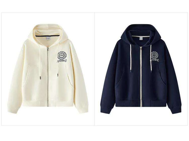 Women Hooded Jacket – Lightweight Spring Casual Coat With Loose Drop Shoulder