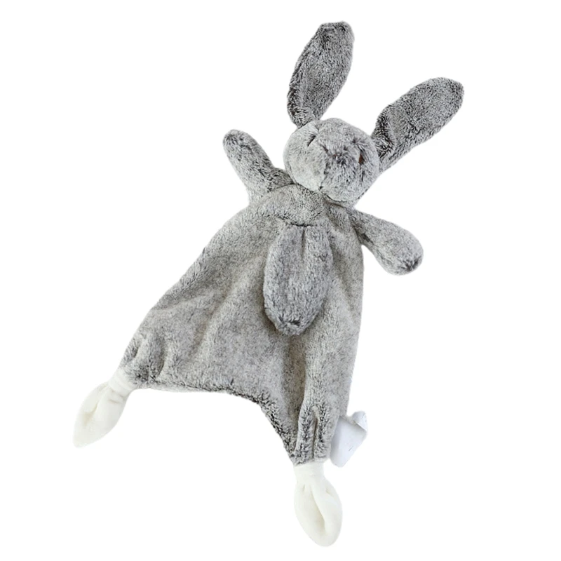Baby Crib Toy 11" Lovely Plush Rabbit for Doll Soft Sleeping Toy Baby Gift Nursery Room Decor