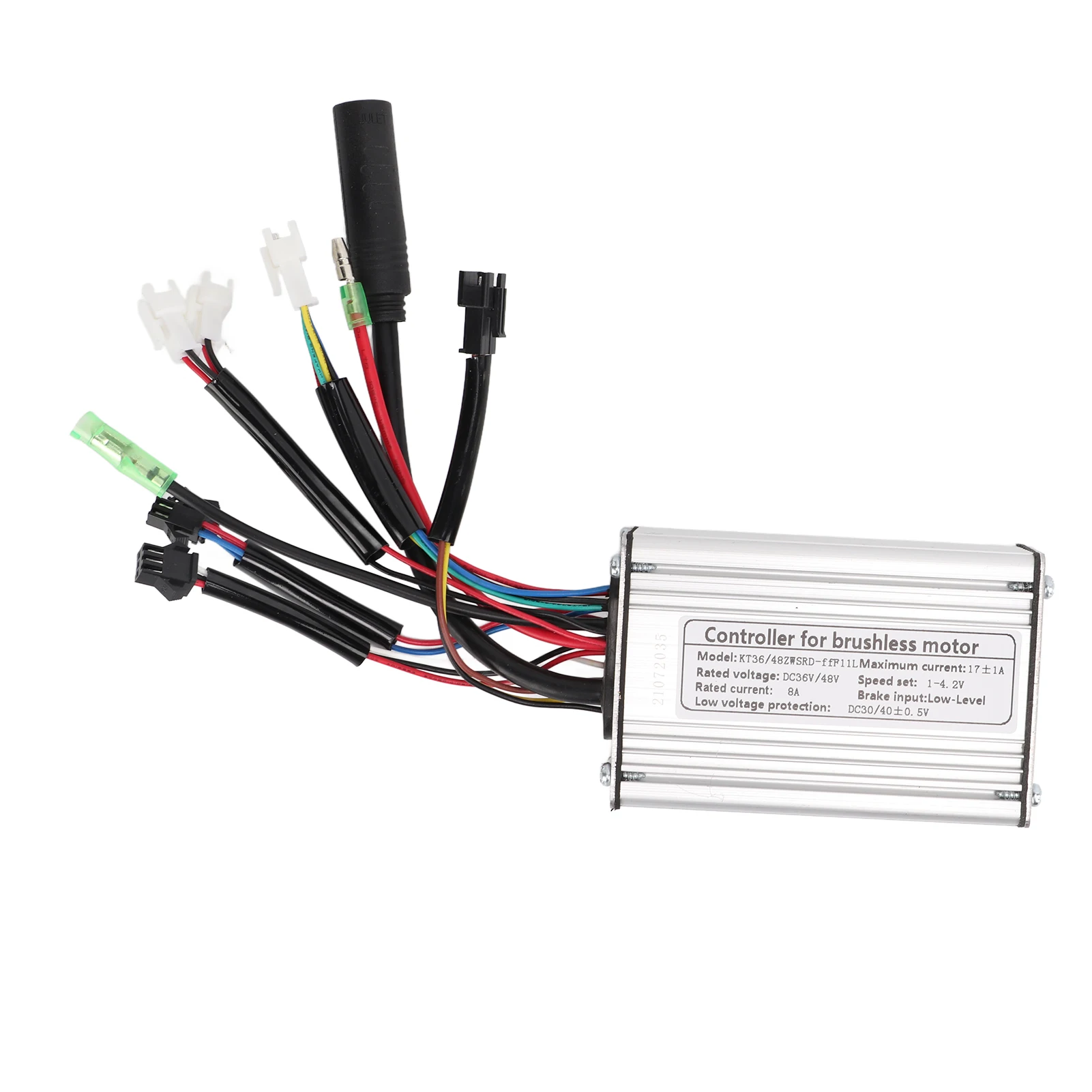 

KT 17A 350W 36V 48V Motor Square Wave Controller for Electric Bikes with Sensitive Braking and Control for 350W Motor