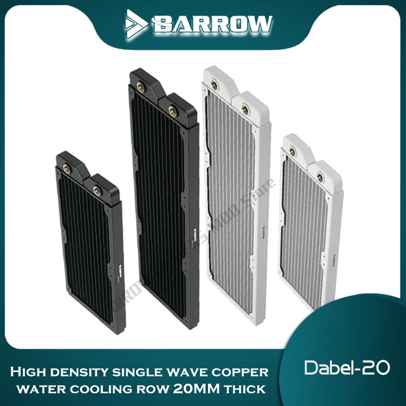 Permutador de Calor Líquido g1 do Computador da Descarga de Água do Radiador de Cobre da Espessura 20 mm para 12cm Ventiladores 240 360 mm
