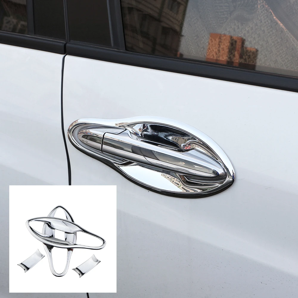 Chrome Front Door Bowl Cover Protector Trim