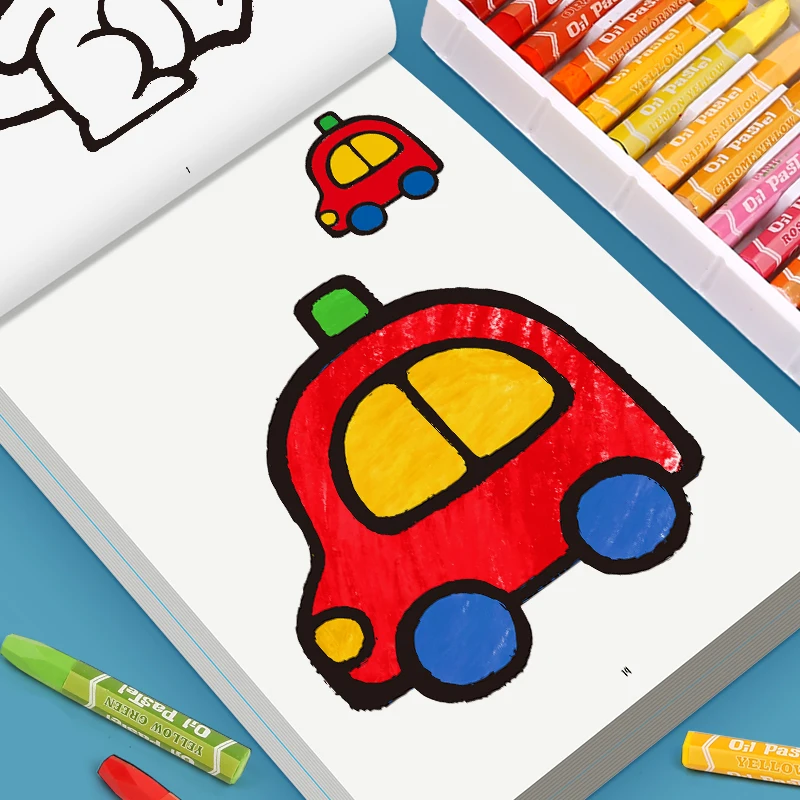 32 Pages of Painting And Graffiti Coloring Book to Learn Art, Painting, Enlightenment, And Improve Understanding Ability - 2