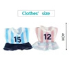 New 1/12 Mini Football Sportswear Set Forest Family Bunny Doll Clothes Accessories Cute Dress Dollhouse For Girl Birthday Gifts 6