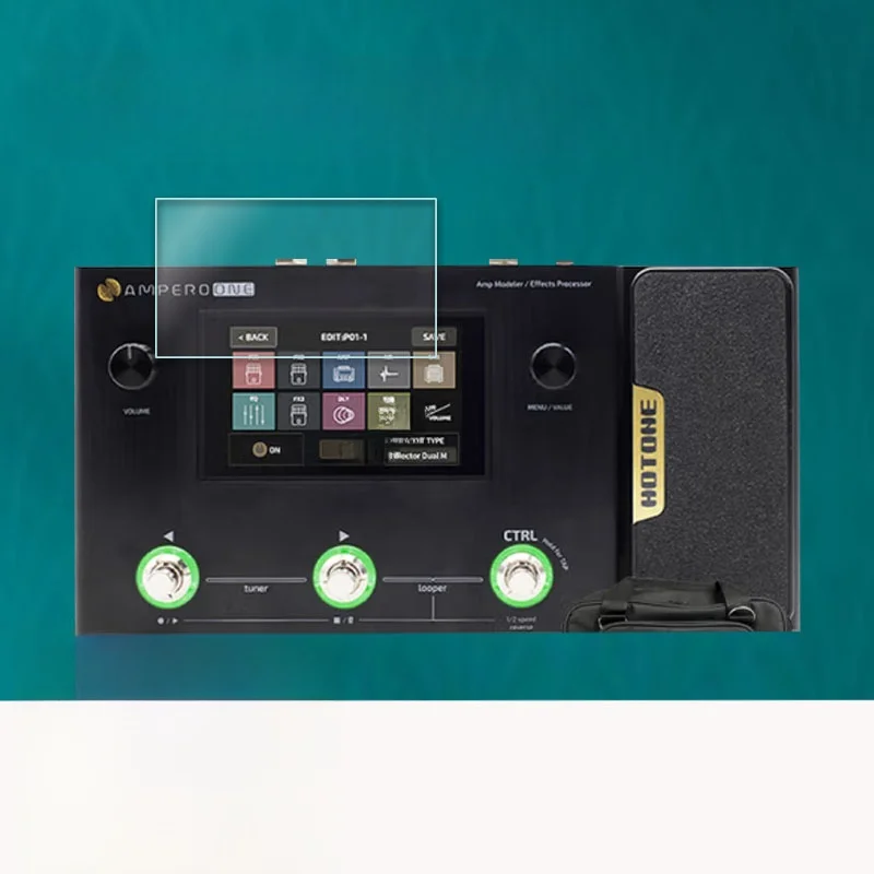 HOTONE Ampero Ⅱ Stage Chinese 2nd Generation Effect Pedal Non-Glare Screen Protector Film for Sp  Guitar