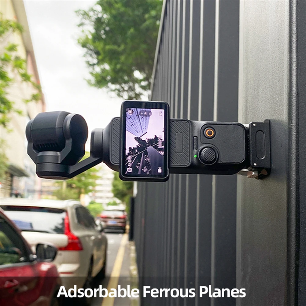

Адаптер для зарядного устройства для камеры DJI Osmo Pocket 3, быстросъемное компактное портативное основание с отверстием 1/4 дюйма, аксессуары для камеры