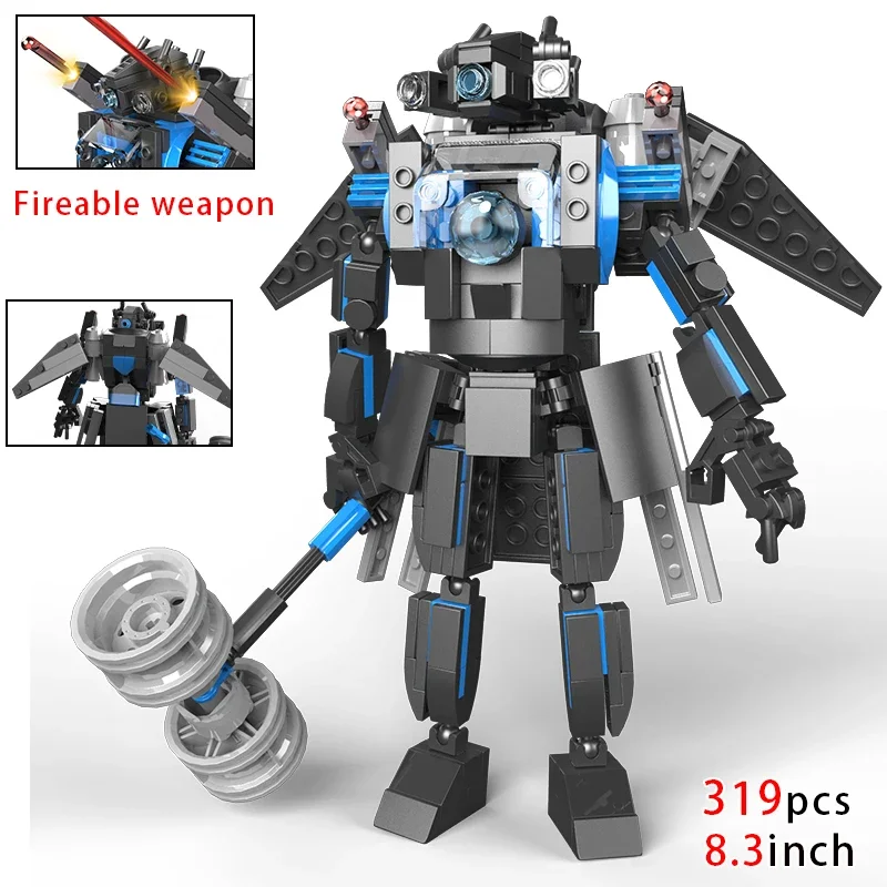 Moc Skibidi  ׼ ǱԾ  , ī޶ Ÿź Ŀ   TV ҳ  峭,  