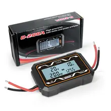 

100A High Precision RC Watt Meter And Power Analyzer Backlight LCD Electric Analyzer Battery Tester Digital Wattmeter DC 0-60V