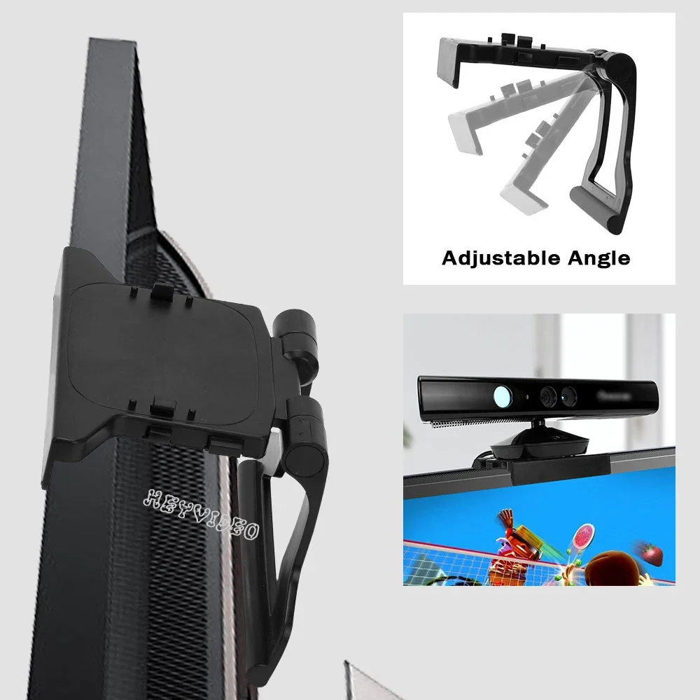 For XBOX 360 Slim Kinect Movement Sensor For X360 Slim X360 E Kinect Sensitive Sensor with TV Clip Holder Dropshipping