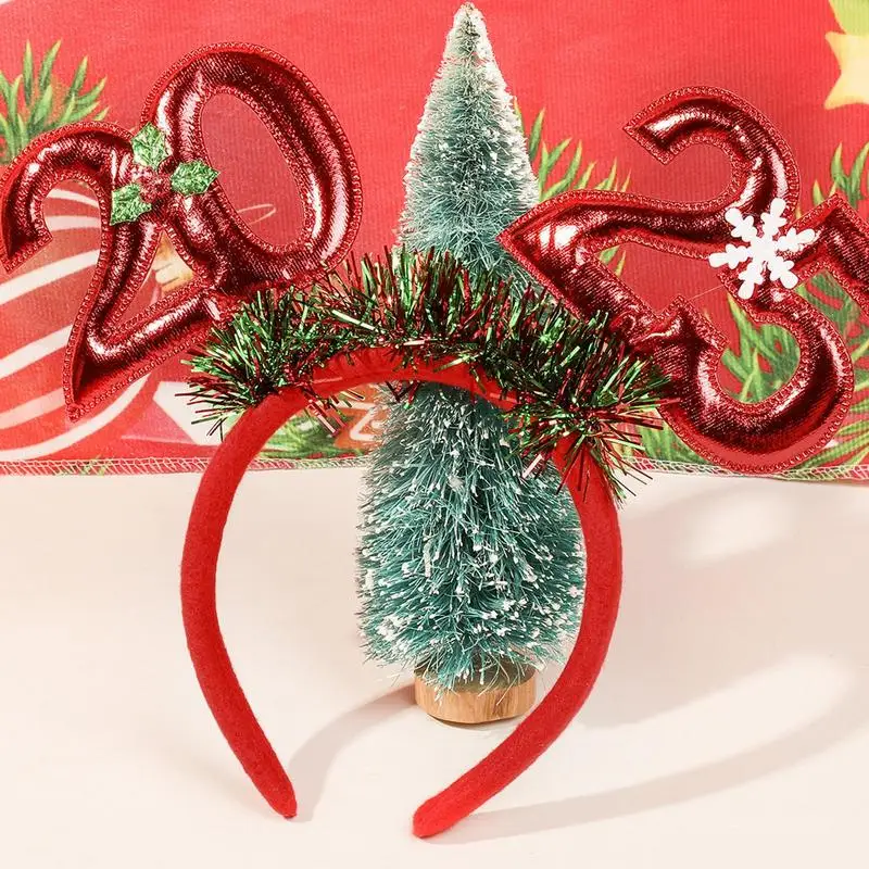 Christmas Hair Hoop Christmas Hair Accessories Holiday Bands Women Accessories Elastic Cosplay Parties Headband
