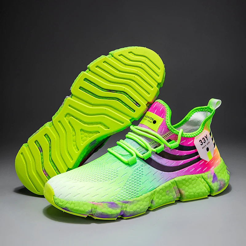 Vibrant Bamboo Infused Running Shoes for Women