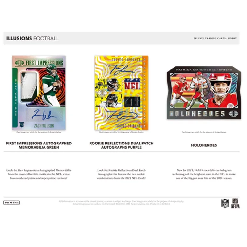 Рисунок 6 - 2021 Panini Nfl иллюзии Футбол