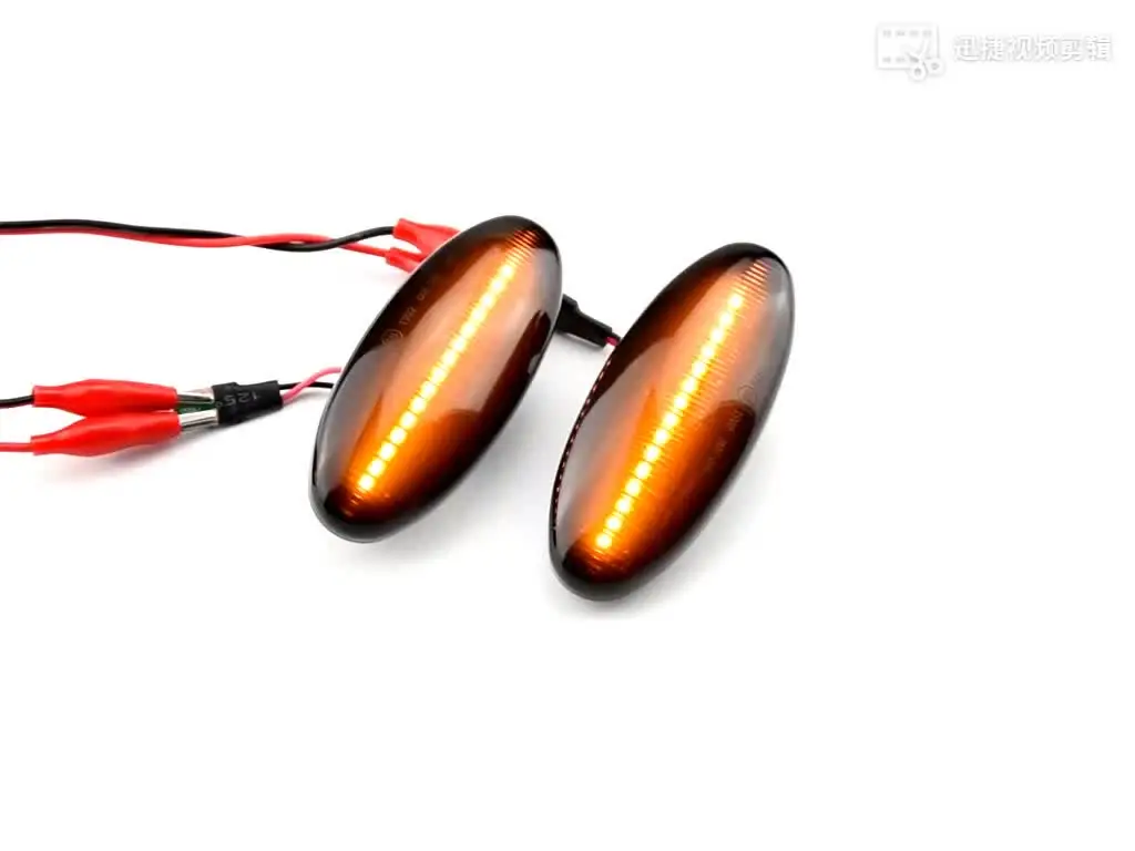 2 шт. динамические фонари для Nissan Navara D22 NP300 1998-05