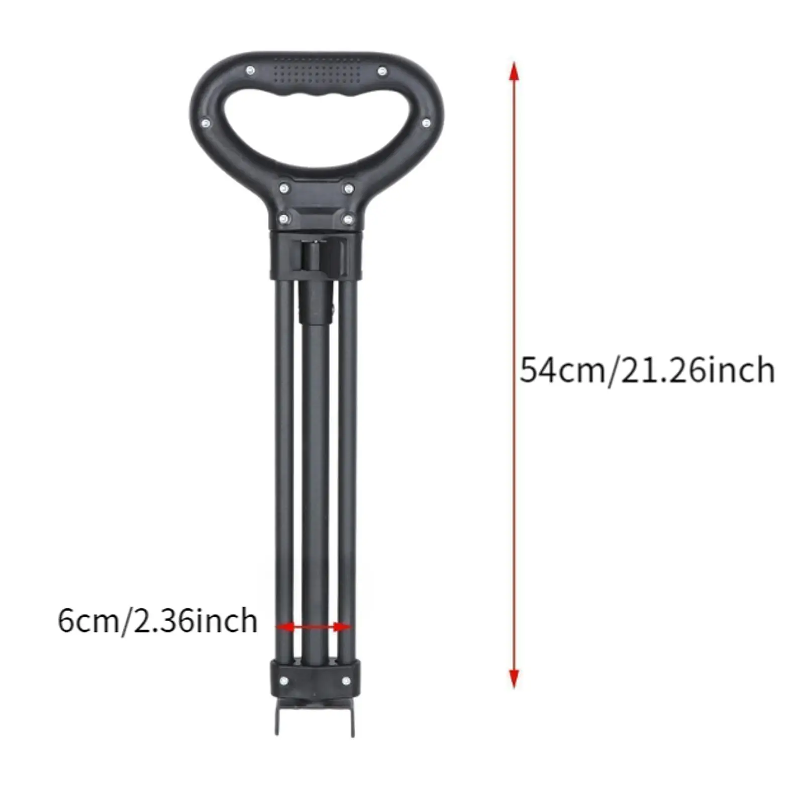 Trolley Pull Handle Shopping Cart Replacement Part for Fishing Carts