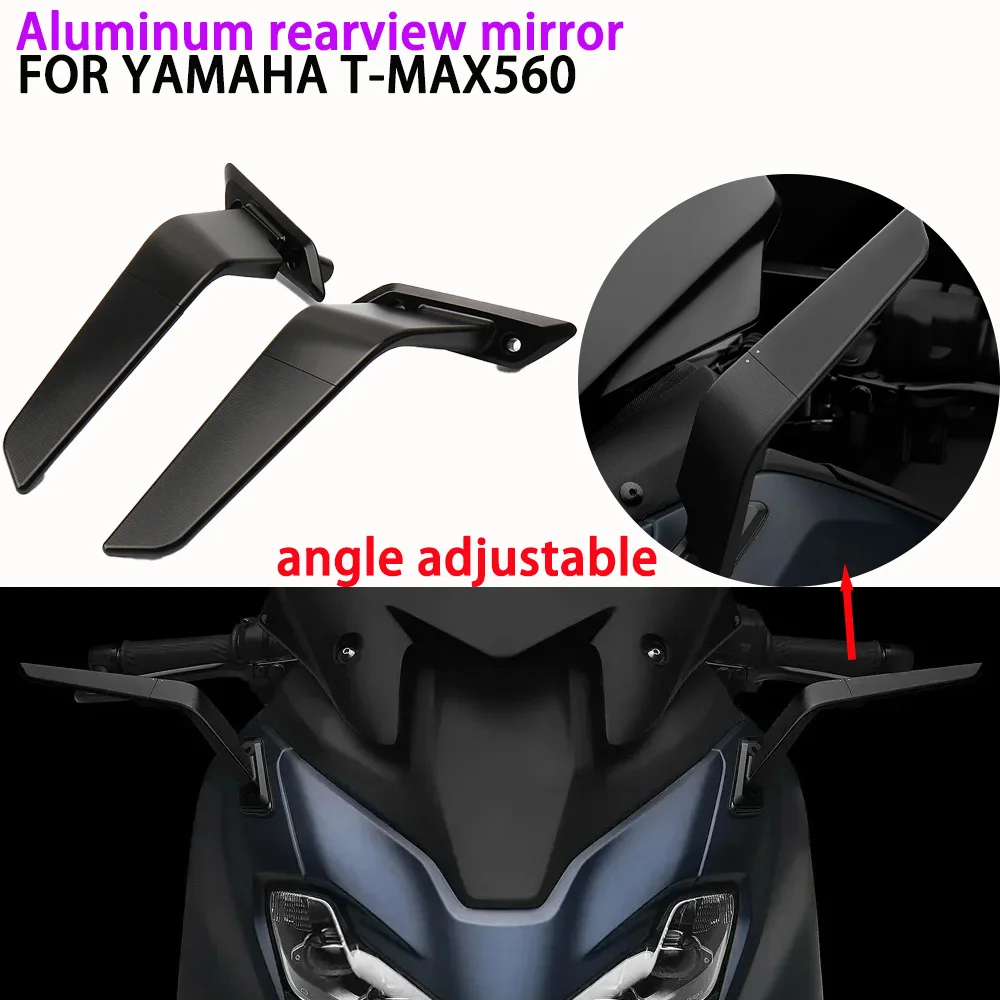 

Новые зеркала заднего вида для YAMAHA T-MAX560 560 TMAX560 TMAX 560 2022 202 регулируемые боковые зеркала заднего вида