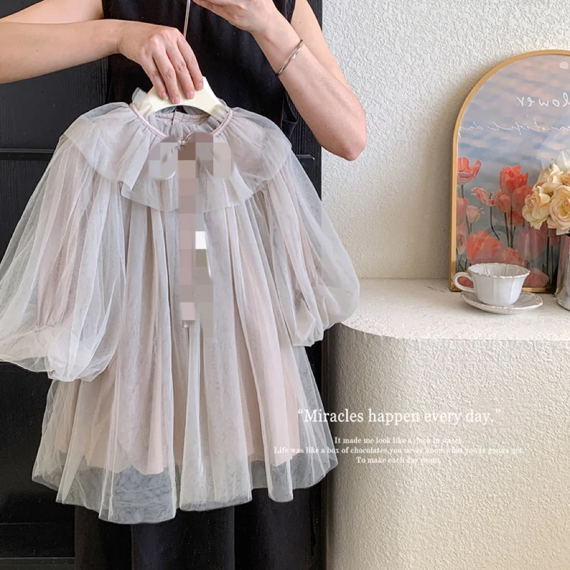 Girls' Spring and Autumn Western Style Mori Style Princess Dress girls dress,princess costume,kids clothes