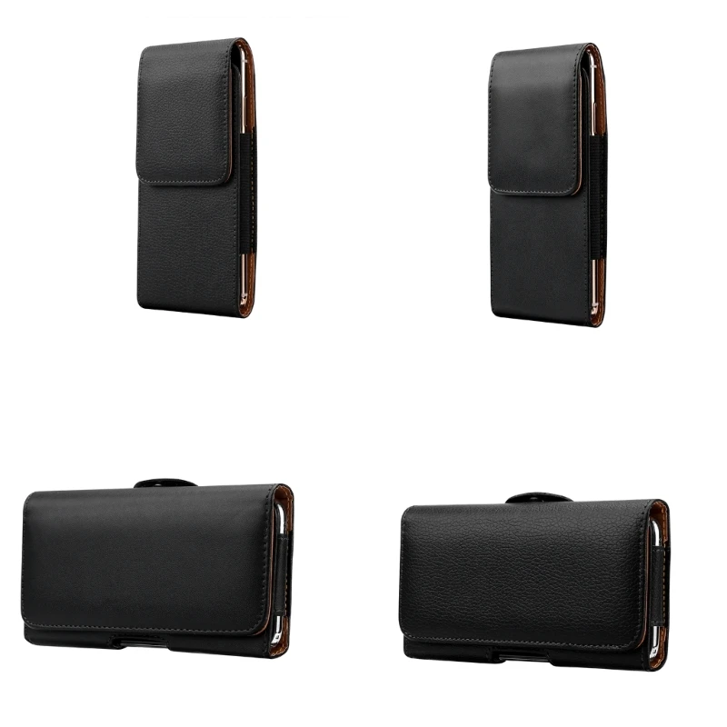 

PU Belt Clip for Men Phone Bag Outdoor Hiking Camping