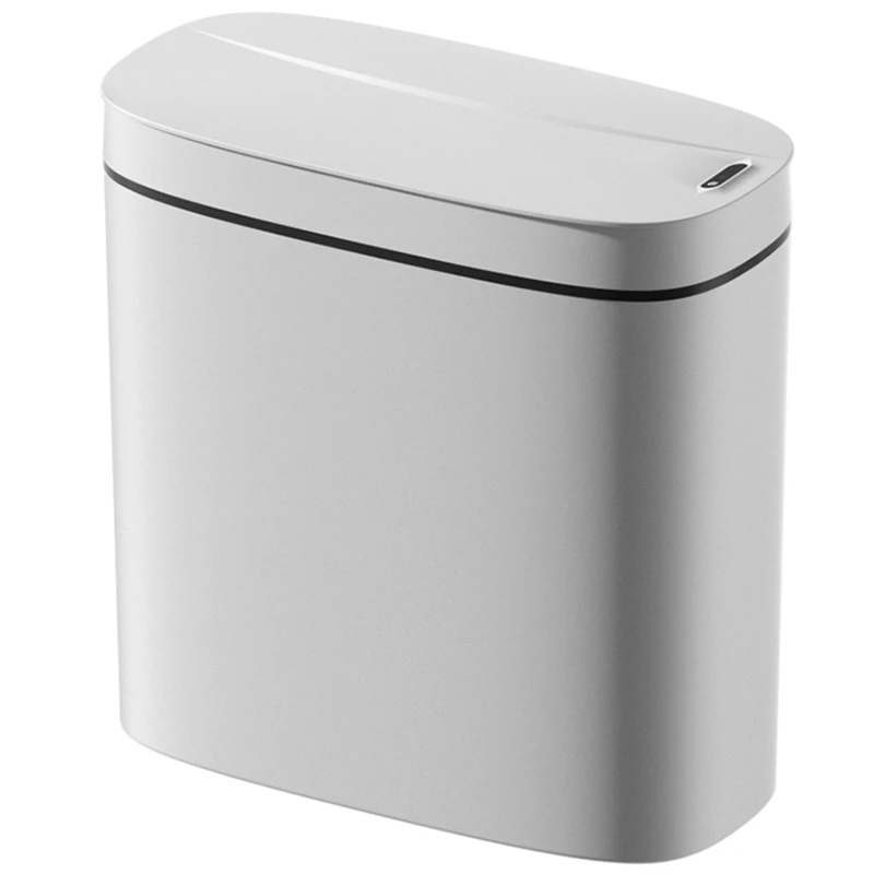 

Automatic Smart Trash Can 3.2 Gallon With Touchless Motion Sensor And Anti, In Bathroom,Restroom, Kitchen Durable