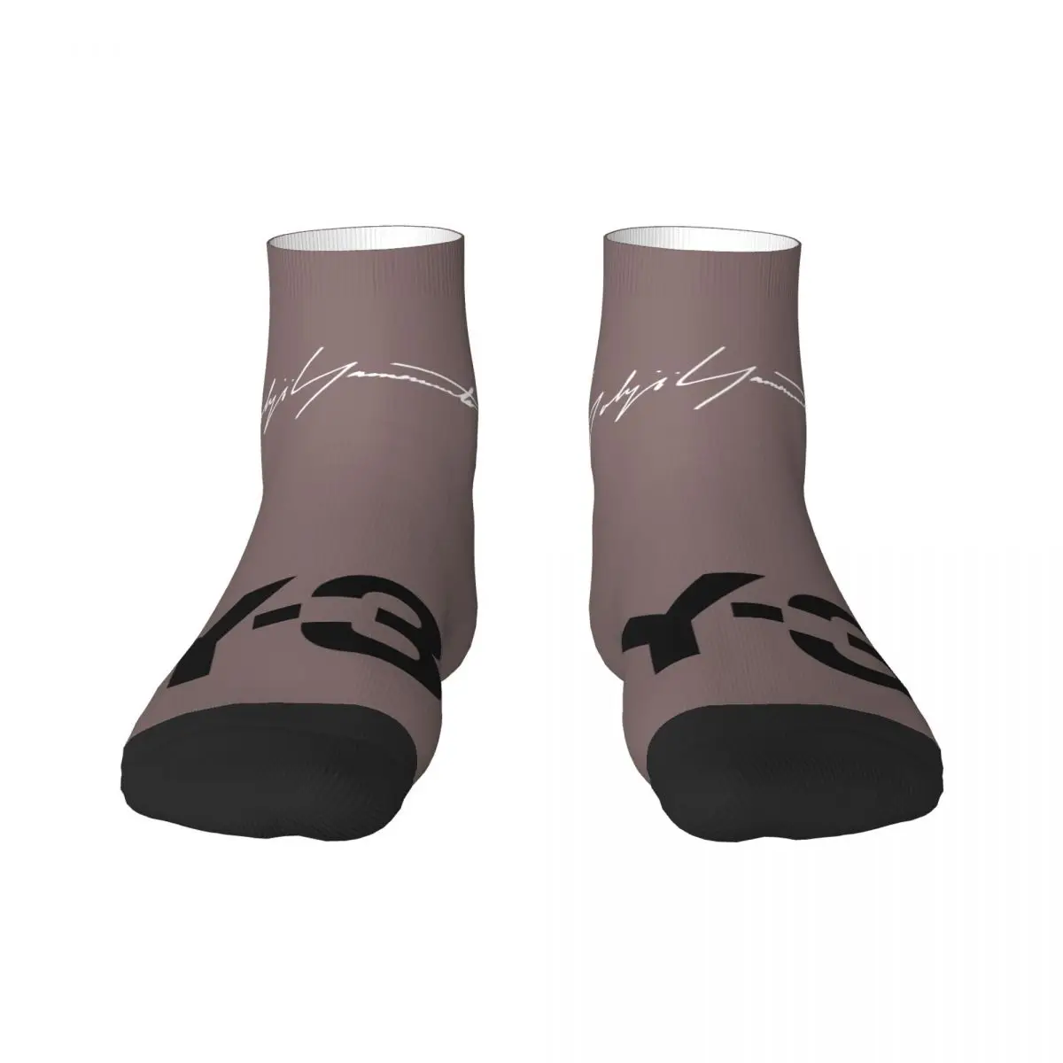 

Yohji Yamamoto Mens Crew Socks Unisex Funny 3D Printing Dress Socks
