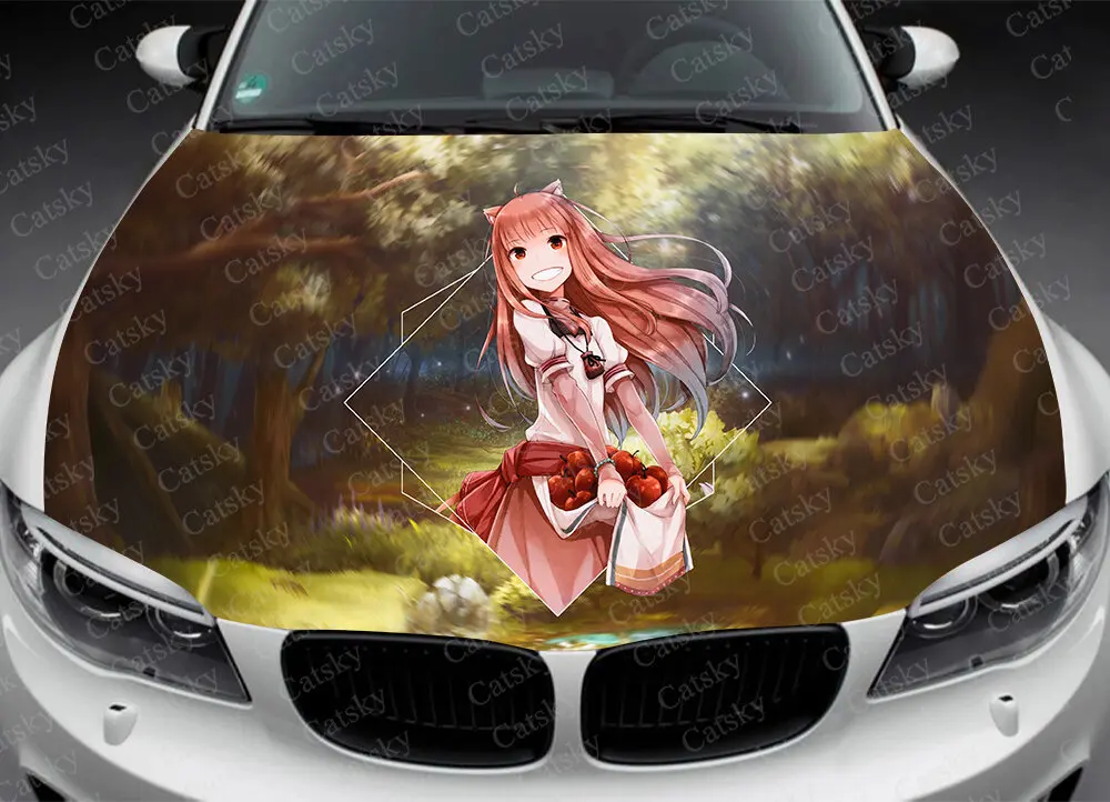 Kamisama beijo anime japonês carro capa de vinil adesivos envoltório filme  de vinil capa do motor decalques adesivo carro acessórios - AliExpress