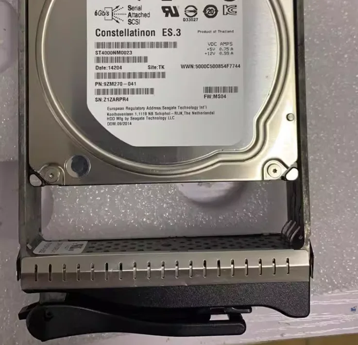 For Netapp LSI AS1000G6 AS5600 111 01508 3T 7 2K 3 5 SAS storage hard drive