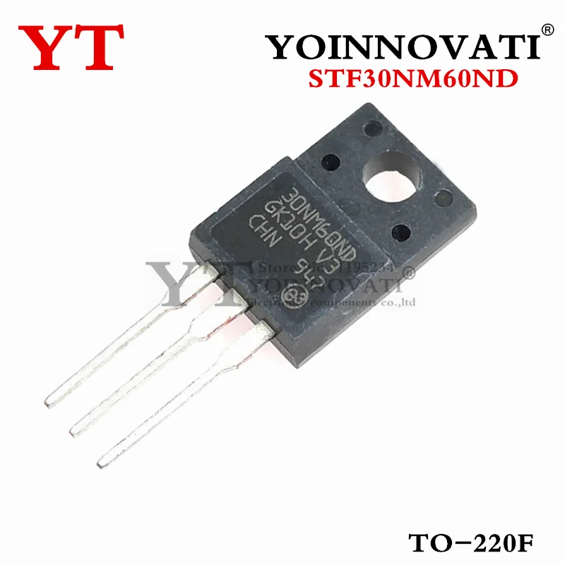

10 шт./лот STF30NM60ND STF30NM60 F30NM60ND 30NM60 TO-220F лучшее качество