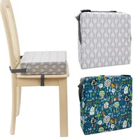 Kids Booster Seat Cushion Foldable Non-slip High Chair Baby Feeding Seat
