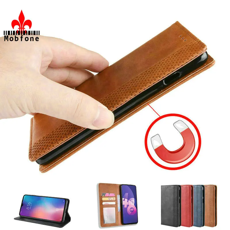 Funda De Cuero Con Tapa Magnética Para Samsung Galaxy M53, M33, M23, M04, M13, Xcover 5 5S, Retro, M21, M30S, M11, M31, M31S, M51, M12, M02