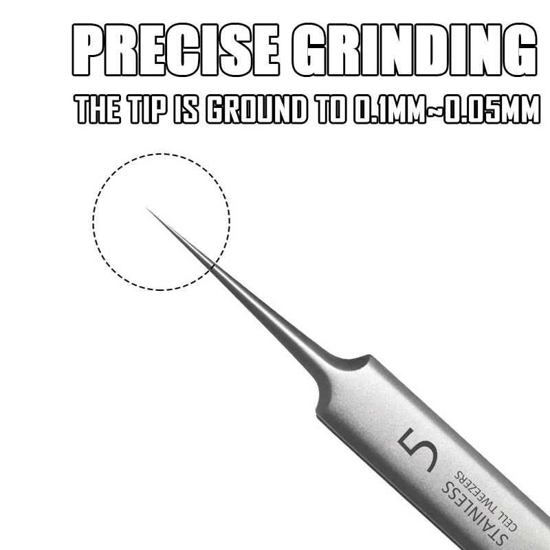 Anti-Static Tweezers 1/2/3pcs For Maintenance Repair