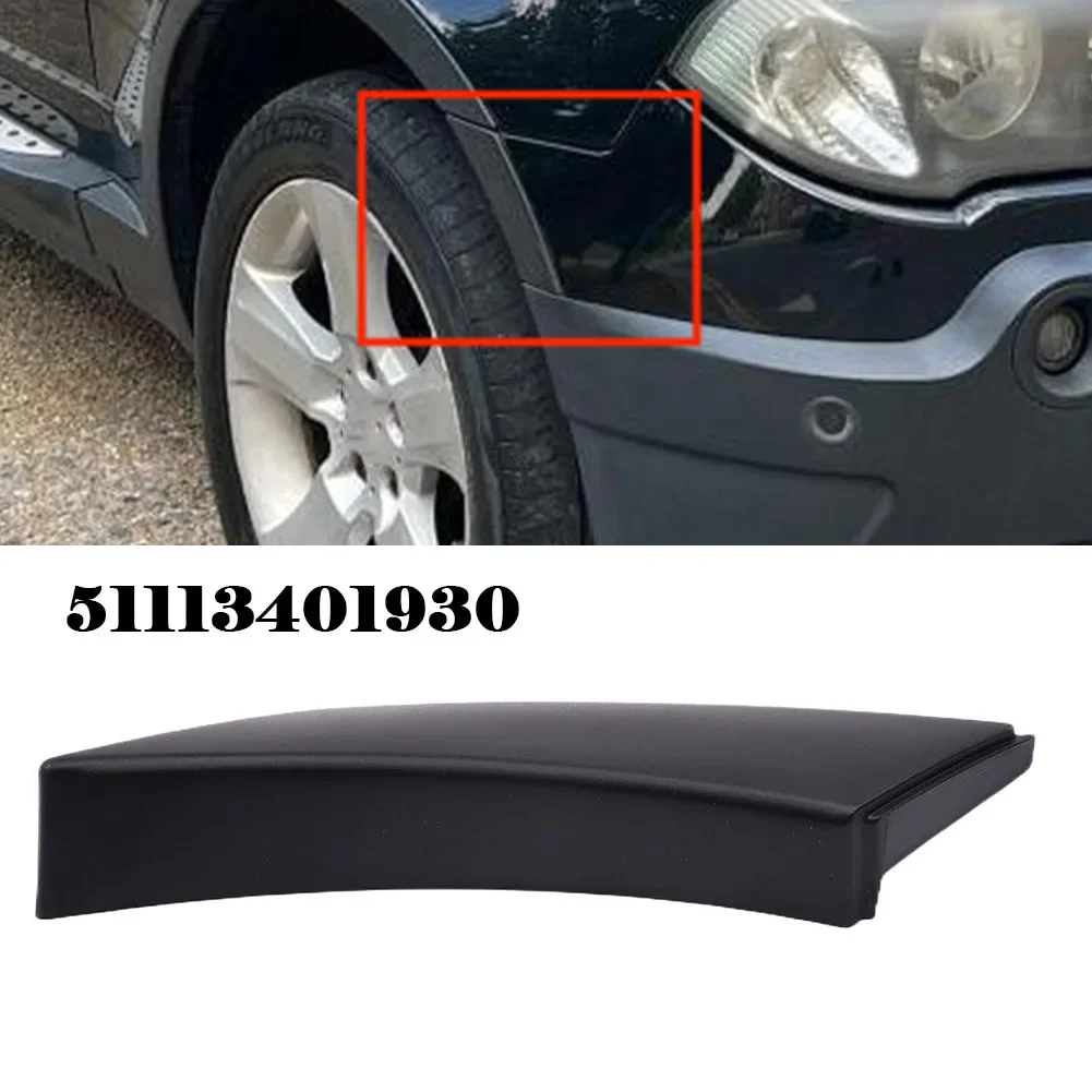 BMW X3 E83 2004 2006용 교체용 우측 앞 범퍼 트림 커버, 조립 불필요, 부품 번호 51113401930