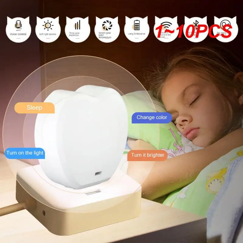 

Умная настольная лампа, компактная USB-лампа с USB-разъемом, 1 ~ 10 шт.