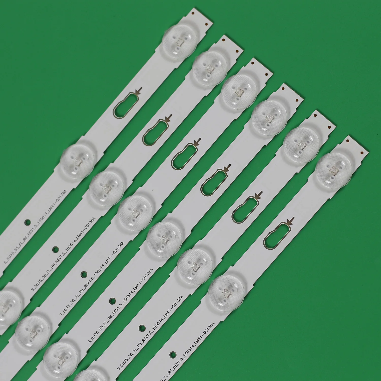Faixa de Retroiluminação Led para tv Samsung 55 Ue55ju7590 Ue55ku6020 Ue55ku6170 Ue55ju7580 Ue55ju7505 Ue55mu6179 Ue55mu6175 Ue55mu6172 - Imagem 6