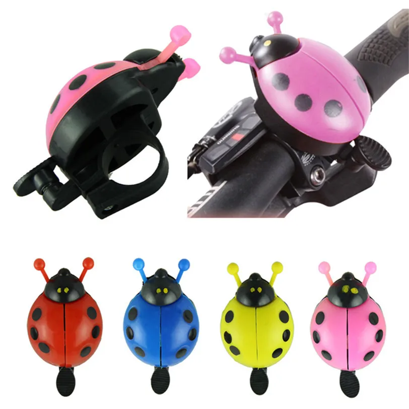 

Bicycle Bell Cartoon Beetle Ladybug Cycling Bell for Lovely Kids Bike Ride Horn Alarm Bicycle Accessories