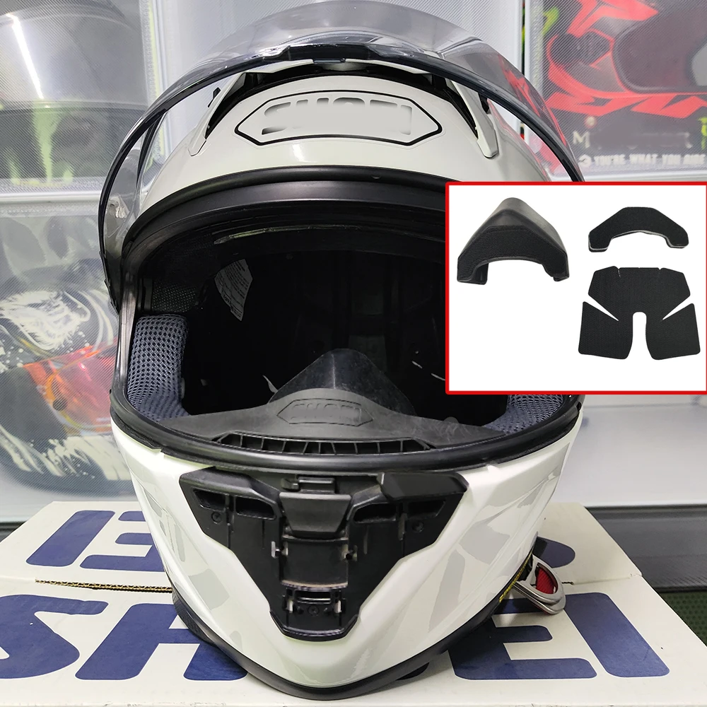 

Helmet Nose Guard Nose Protector Breath Chin Vent Guard Breath Deflector Chin Rete Accessories For SHOEI X15 X 15 Z7 Z8 X14