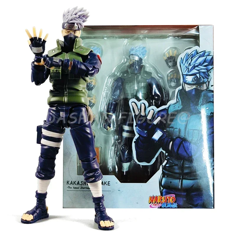 

Экшн-фигурка Shf Наруто хатакэ Какаси из ПВХ, коллекция аниме Наруто, шипудэн, фигурка намиказе, подвижная модель, игрушки, подарки