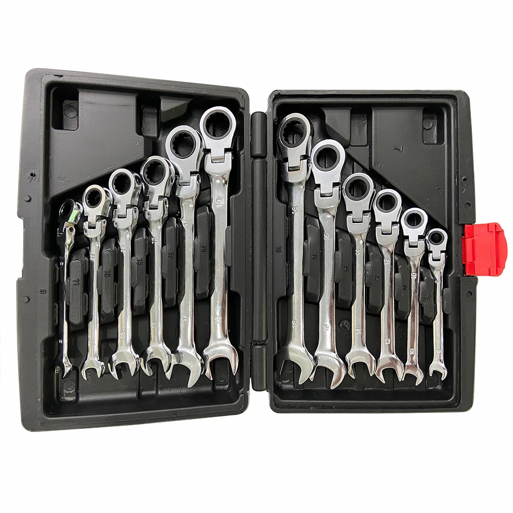 Ratchet Wrench Key 624mm Spanner Set Home Hand Tools For Car Repair