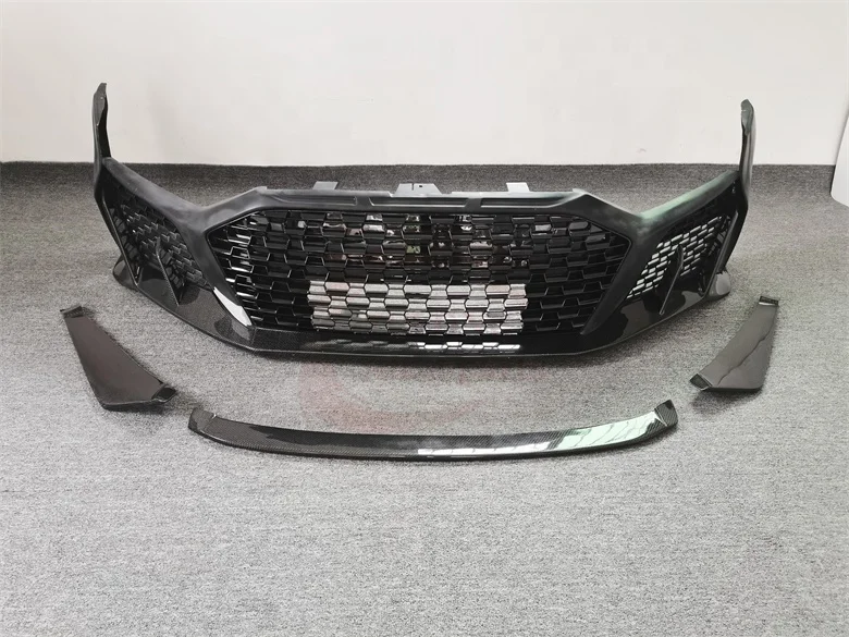 アウディ 2010-2015 R8 V8 V10 バンパー カーボン カナード