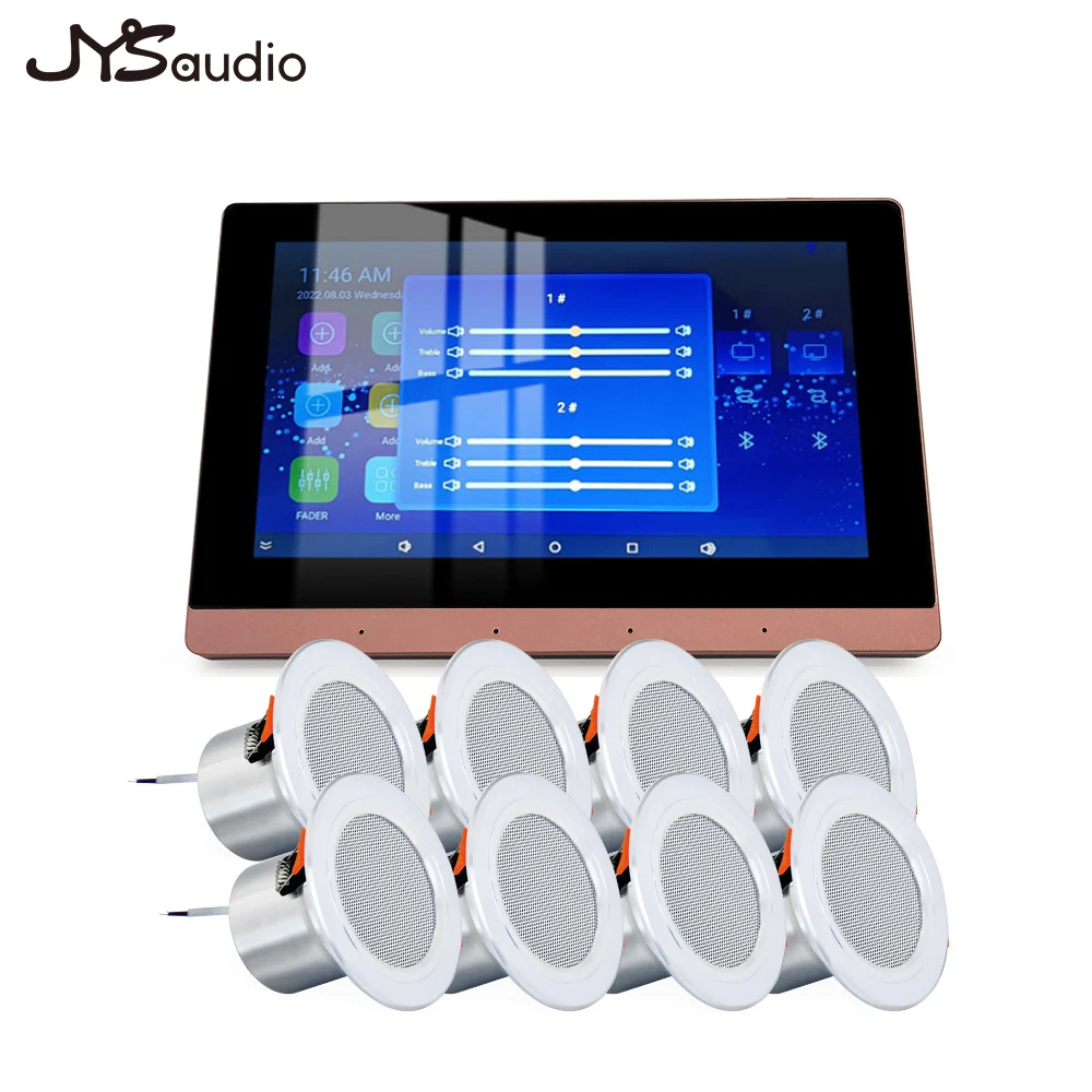 Amplifier Bluetooth Home Entertainment System Smart Home Theater Sound  Amplifier WiFi Bluetooth In-wall Android