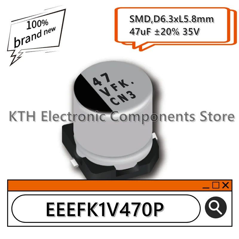 EEEFK1V470P EEE-FK1V470P 47uF 35V