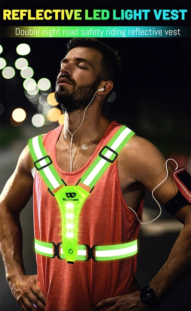 ReflectiveSport - Wildsaver - Gilet réfléchissant LED - Gilet de