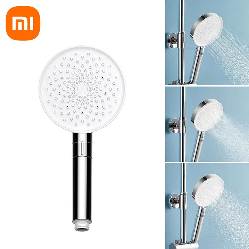 NewXIAOMIMijiaSuperchargedShowerThreespeedAdjustableHighpressureWatersavingLownoise