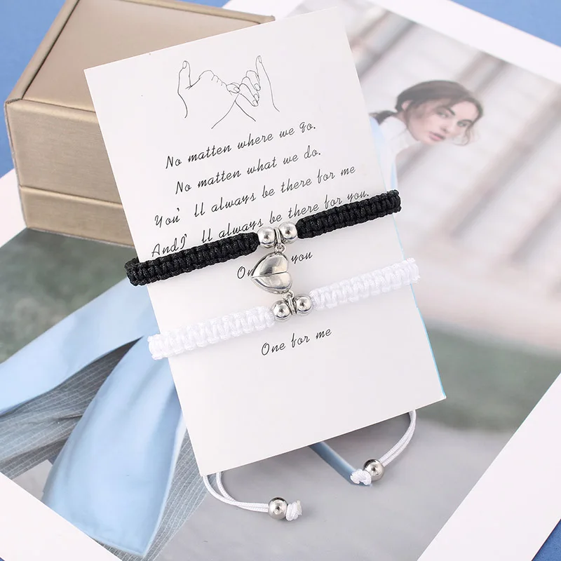 Handmade Red Thread Couple Bracelet for Lovers Valentine