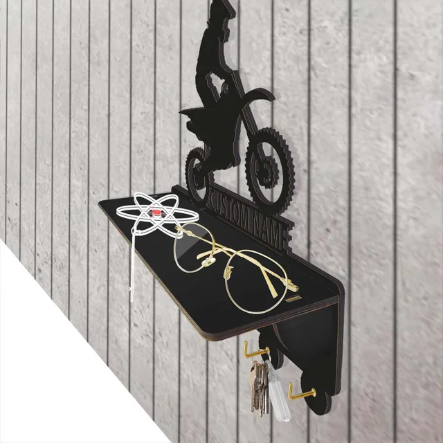 Dirt Bike Key Hook Cound Found A Man Cave Garage Motocross Racing Többcélú Tartó Tartós Ruhadarab Szervező Motoros Ajándék - Image 5